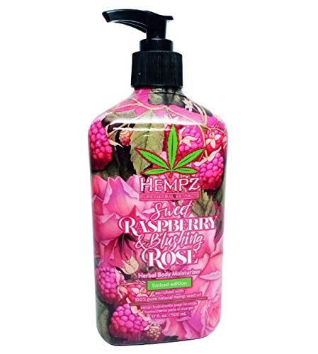 Product Cover Hempz Sweet Raspberry & Blushing Rose Moisturizer 17oz - Limited Edition!