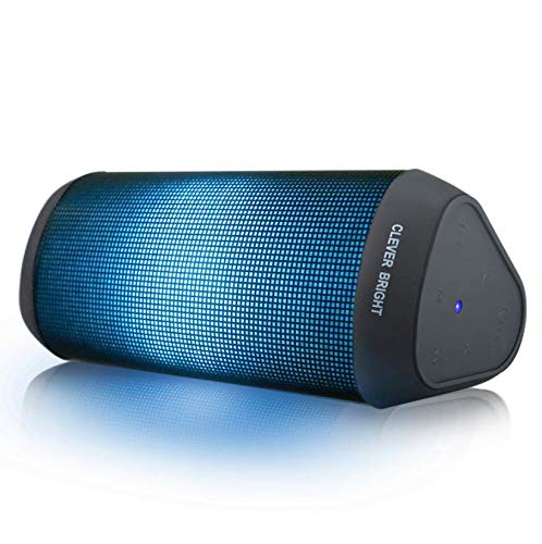 Product Cover LED Bluetooth Speaker,Night Light Wireless Speaker,Portable Wireless Bluetooth Speaker Outdoor,7 Color LED Themes,Handsfree/Phone/PC/AUX/TWS Supported