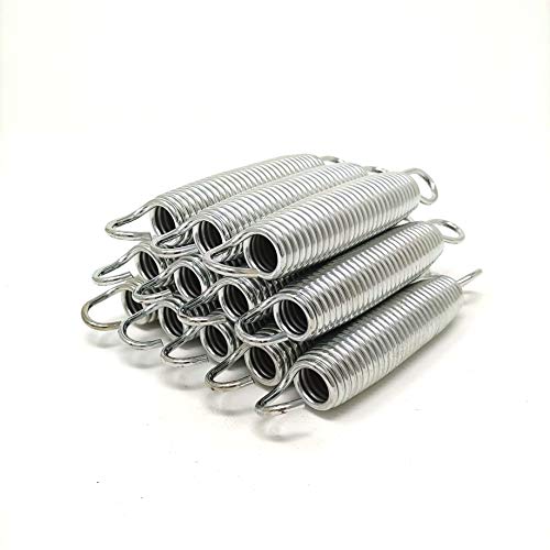 Product Cover Universal Replacement Trampoline Springs | Heavy-Duty Galvanized Steel | Set of 12-48 | Sizes 3.5