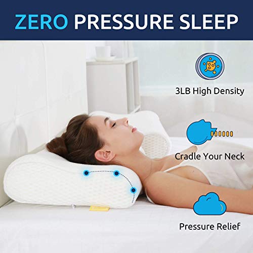 Product Cover Yozo Cervical Orthopedic Memory Foam Pillow Memory Pillow, Memory Pillows for Sleeping, Memory Pillow for Neck Pain, Memory Pillow Cover - 21