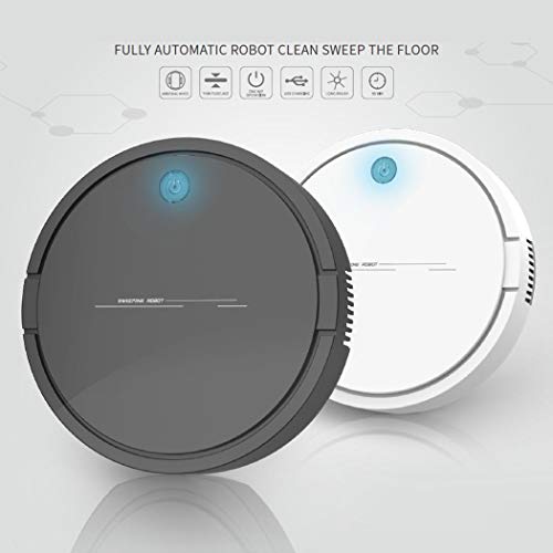 Product Cover Eubell Robot Vacuum Mop, Rechargeable Smart Robotic Vacuum Cleaner for Pet Hair, Carpet & All Types of Floor