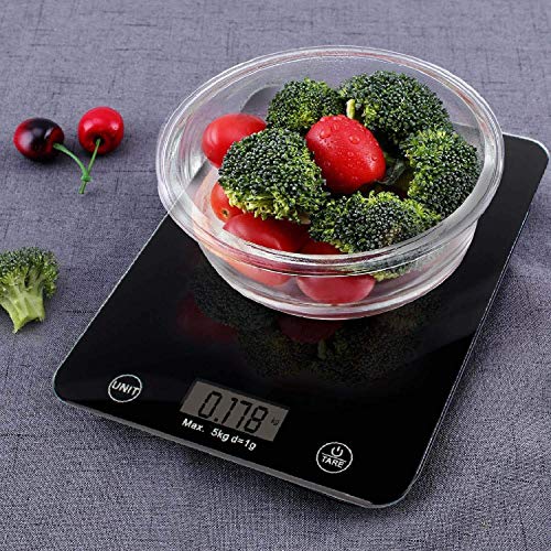 Product Cover RYLAN Electronic Flat Panel Digital Kitchen Scale Weighing Machine with Sensor System, Weight Machines for Kitchen, Weight Machine, Weight Scale Kitchen, Kitchen Weight Machine Digital