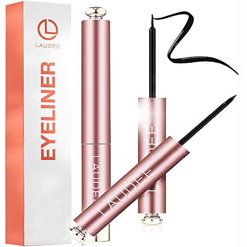 Product Cover Eyeliner Pencil Liquid Pen Marker Black Waterproof Set Gel Eye Makeup with No Stencil Acts as a Wing Stamp Long Lasting Smudge Proof Cat Eye Make Up Eye Liner Gift Mom Women Girlfriend Girls On Sale