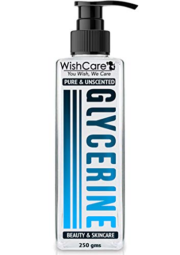 Product Cover WishCare® Pure & Unscented Glycerine - Pharmaceutical Grade, 100% Vegan, Hypoallergenic - Beauty & SkinCare - 250 Grams
