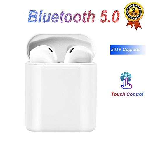Product Cover Bluetooth Wireless Earbuds Headphones Headset Earphones with Mic for All Bluetooth Devices Such as Cellphone/Ipad/Pc/Mp4