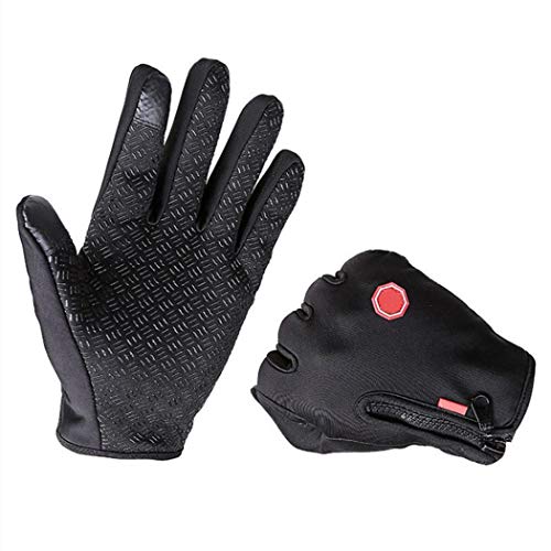 Product Cover Zippem Gloves Touchscreen Unisex, Touchscreen Gloves for Couples Women&Men, Windproof Waterproof Outdoor Sports Gloves Winter Gloves