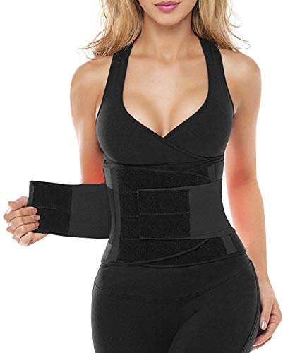 Product Cover SHAPERX Women Waist Trainer Belt Waist Trimmer Slimming Body Shaper Hot Sweat Sports Girdles Workout Belt