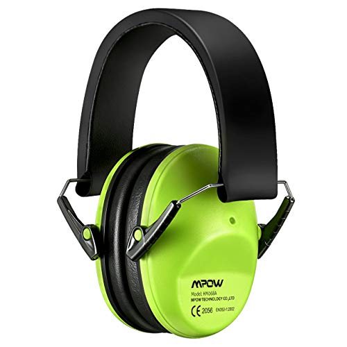 Product Cover Mpow 068 Kids Ear Protection, NRR 25dB Noise Reduction Ear Muffs, Toddler Ear Protection, Protective Earmuffs for Shooting Range Hunting Season, for Toddlers Kids Children Teens-Green
