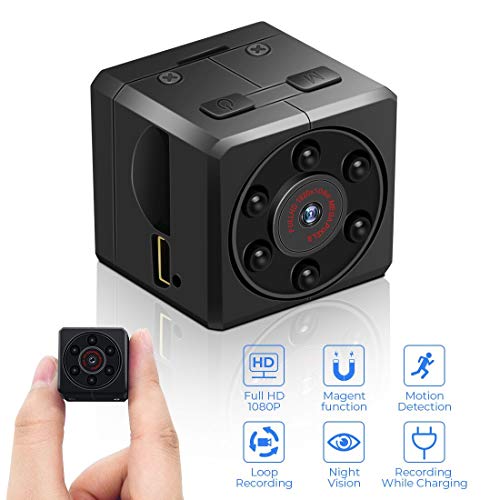 Product Cover Mini Spy Camera 1080P Hidden Camera Full HD Portable Small Home Nanny Surveillance Cam with Upgraded Motion Detection and Night Vision, Video Camera Wireless Security Camera for Home and Outdoor