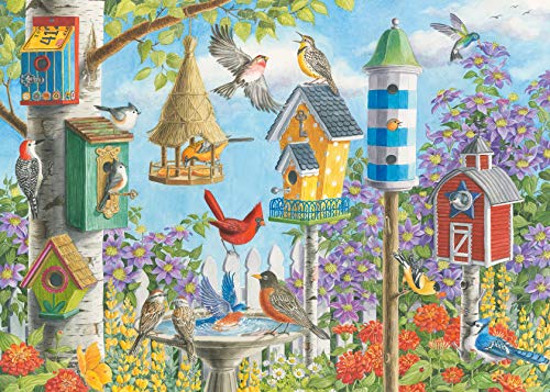 Product Cover Ravensburger 16436 Home Tweet Home 300 Piece Large Pieces Jigsaw Puzzle for Adults - Every Piece is Unique, Softclick Technology Means Pieces Fit Together Perfectly