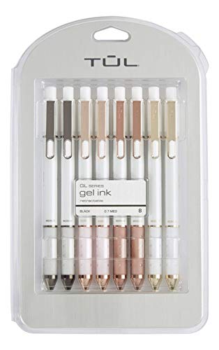 Product Cover TuL Limited Edition Pearl Sunset Shades Mixed Metal 8 Pack Gel Pens