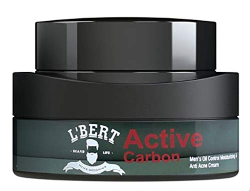 Product Cover L'BERT Oil Control Moisturizing & Anti Acne Face Cream with Activated Charcoal - 50 G