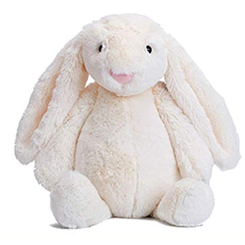 Product Cover sunnmall Lovely Animal Rabbit Doll Plush Toy Baby Kids Sleeping Soft Comfort Stuffed Toy Birthday Festival Gifts Stuffed Animals & Teddy Bears