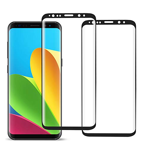 Product Cover [2-Pack] YRMJK Screen Protector for Samsung Galaxy Note 8,3D Curved Tempered Glass, [Anti-Fingerprint][No-Bubble][Scratch-Resistant][Case Friendly]