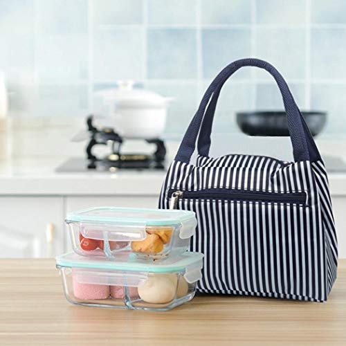 Product Cover Makalar New Prints Heat Preservation Portable Zipper Closure Lunch Bag Tote Lunch Bags