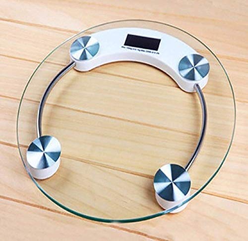 Product Cover ASPERIA Electronic Thick Tempered Glass & LCD Display Digital Personal Bathroom Health Body Weight Weighing Scales For Body Weight, Weight Scale Digital For Human Body, Weight Machine For Body Weight