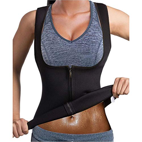 Product Cover foulon Vest Corset Fitness Body Shaper Women Waist Trainer Workout Slimming Tops Black