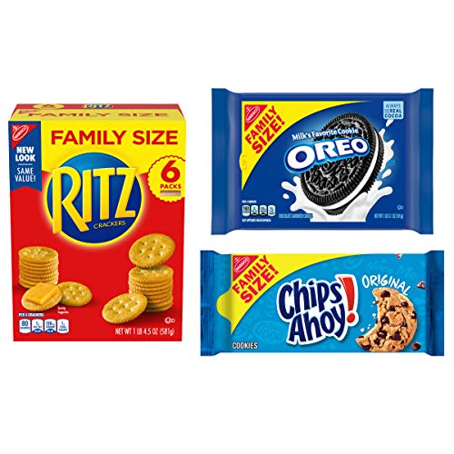 Product Cover OREO, RITZ, & CHIPS AHOY! Snack Variety Pack, Family Size - 3 Packs