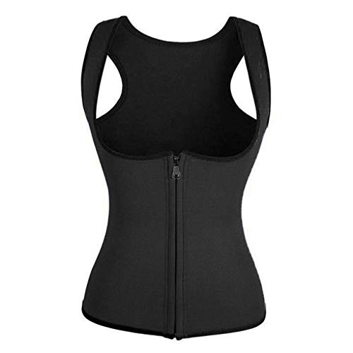 Product Cover HYIRI Women Waist Trainer Fitness Corset Slim Body Shaper Sweat Vest |Waist Trainer Corset for Weight Loss Black