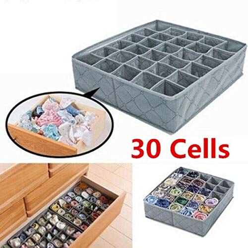 Product Cover Onbay1 30 Grids Freely Separable Bras Underwear Socks Storage Organized Box Drawer Organizers