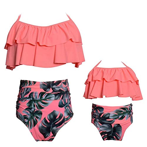 Product Cover PURFEEL Mother and Daughter Swimwear Family Matching Swimsuit Girls Swimwear