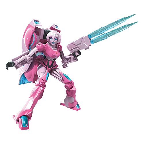 Product Cover Transformers Toys Generations War for Cybertron: Earthrise Deluxe WFC-E17 Arcee Action Figure - Kids Ages 8 and Up, 5.5-inch