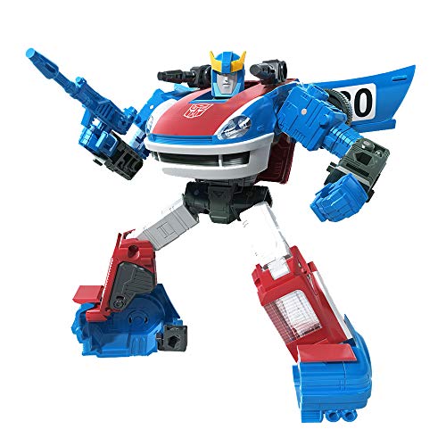 Product Cover Transformers Toys Generations War for Cybertron: Earthrise Deluxe WFC-E20 Smokescreen Action Figure - Kids Ages 8 and Up, 5.5-inch