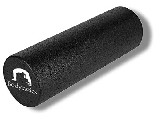 Product Cover Bodylastics Foam Roller for Deep Tissue Massage, Pain Relief from Sore Muscles, Pre & Post Exercise Fitness Workout Sessions