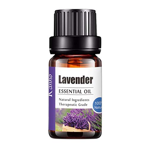 Product Cover 100% Pure Essential Oil, 0.34 Oz Natural Aromatherapy Essential Oils for Diffuser, Humidifier, Massage, Aromatherapy, Skin Care, Perfume (Lavender)