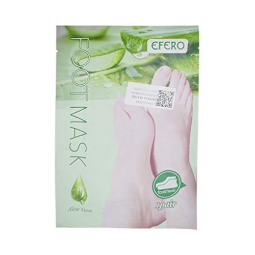 Product Cover BBFairy Foot Peel Mask - Exfoliating Callus Peel Booties,Peeling Off Calluses and Dead Skin Cells, Baby Soft Smooth Touch Feet-Men Women (Aloe)