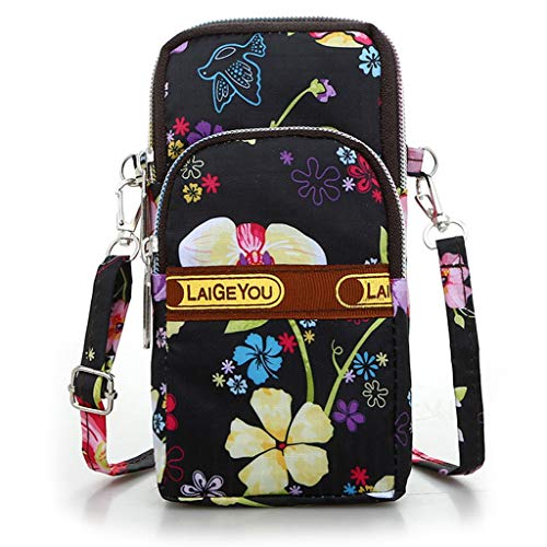 Product Cover Fashion Women Neutral Waterproof Nylon Zipper Cartoon Students Outdoor Sports Arm Bag Phone Bag Shopping Shoulder Bag